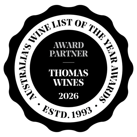 Thomas Wines & Australia’s Wine List of the Year Awards Partnership