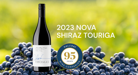 Our Stunning New Label Scores 95 from Halliday Wine Companion!